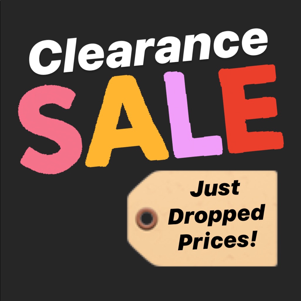 Clearance Sale Items